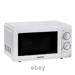 Daewoo 800W, 20L Microwave Easy Clean Stainless Steel Interior 6 Power