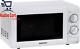 Daewoo 800w Microwave 20l Stainless Steel Interior 6 Power Level White Timer New