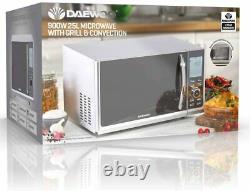 Daewoo 900W 25L Microwave with 1950W Grill & 1950W Convection Stainless Steel