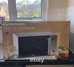 Daewoo 900W 30L Microwave with Grill & Convection Brand New (Boxed)