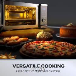 Daewoo All-in-1 Combo Air Fryer Microwave Oven 2400W 26 Litre Combination Combi