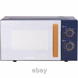 Daewoo Blue 20L 700W Skandia Microwave & Kettle 1.7 with 4 Slice Toaster NEW SET