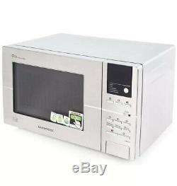 Daewoo KOR6L5R Digital ECO Microwave, 20 L, 800 W Stainless Steel