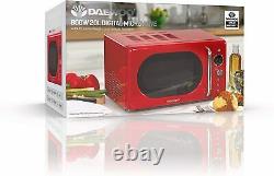 Daewoo KOR9LBKC Microwave Oven 20L 800W, Retro Design, 2 YEARS GUARANTEE