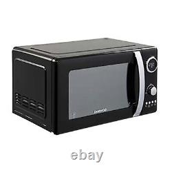Daewoo Kensington Microwave Oven 20L Black 800W Digital 5 Power Levels Defrost