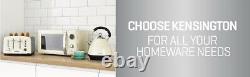 Daewoo Kensington Microwave Retro Cream 20L Digital Timer Defrost 5 Setting 800W