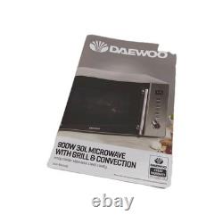 Daewoo Large 30L Combination Microwave Oven Grill & Convection 900W 8 Programmes