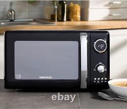 Daewoo Microwave Kensington 800W 20L Microwave Black SDA1655GE 3 Year Warranty