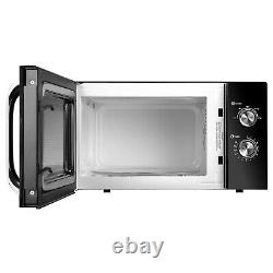 Daewoo Modern Black 800W 23L Microwave 35Min Timer 5 Power Settings Auto Defrost