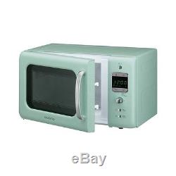 Daewoo Retro Microwave & Breville Strata Kettle and Toaster Set Mint Green New