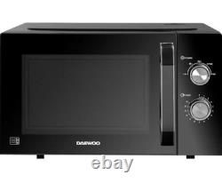 Daewoo Solo 800W Microwave Oven with Auto Defrost Function 23L Black SDA2085
