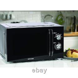 Daewoo Solo 800W Microwave Oven with Auto Defrost Function 23L Black SDA2085
