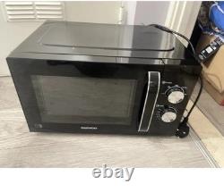 Daewoo Solo 800W Microwave Oven with Auto Defrost Function 23L Black SDA2085
