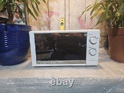 Daewoo White 800W 20L Manual Microwave Oven SDA2084 Brand New