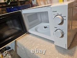 Daewoo White 800W 20L Manual Microwave Oven SDA2084 Brand New