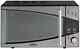 Delonghi 800w Standard Microwave Stylish Door P80t5a Black And Silver New