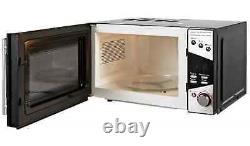 DeLonghi 800W Standard Microwave Stylish Door P80T5A Black And Silver New
