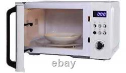 DeLonghi Brillante 23L 900W Digital Solo Microwave White AC9P022DT-S00F00 New