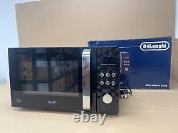 DeLonghi Brillante 23L Standard Microwave Oven Digital 900w Defrost Reheat Black