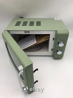 De'Longhi 20L Argento Flora 800W Standard Microwave P80H20LKJ- Sage Green USED