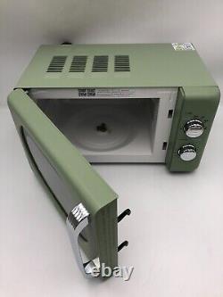 De'Longhi 20L Argento Flora 800W Standard Microwave P80H20LKJ- Sage Green USED
