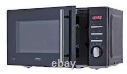 De'Longhi 800W 20L AM820CXC AM82 Standard Solo Microwave Oven Black