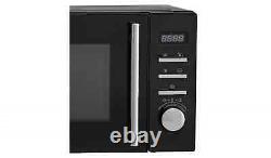 De'Longhi 800W 20L AM820CXC AM82 Standard Solo Microwave Oven Black