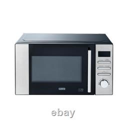 De'Longhi 800W Microwave AM82 Stainless Steel Used Excellent Condition