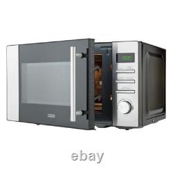 De'Longhi 800W Microwave AM82 Stainless Steel Used Excellent Condition