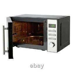 De'Longhi 800W Microwave AM82 Stainless Steel Used Excellent Condition