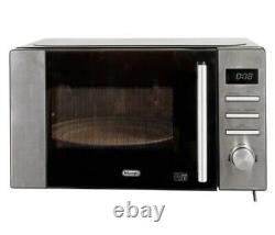 De'Longhi 800W Standard Microwave AM82 Stainless Steel 20 Litres SS114