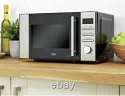 De'Longhi 800W Standard Microwave AM82 Stainless Steel 20 Litres SS114