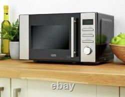 De'Longhi 800W Standard Microwave AM82 Various Cooking Styles Stainless Steel