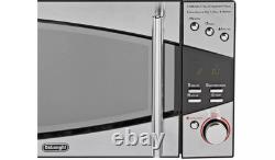 De'Longhi 800W Standard Microwave P80T5A Black and Silver