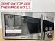 De'longhi 800w Standard Food Reheat Microwave Oven P80t5a Black & Silver