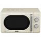 De'longhi Argento Flora 800w Retro Microwave Cream