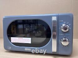 De'Longhi Argento Flora 800W Standard Microwave oven Food Reheat Grey