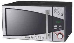 De'Longhi P80D20EL-T5AH 800W Microwave Oven 20L Black & Silver Standard Great