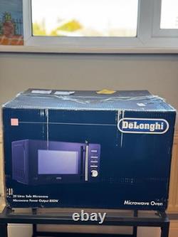 Delonghi 20W Digital Microwave Oven Black Stainless Steel Delonghi 20W Digital Microwave Oven Black Stainless Steel