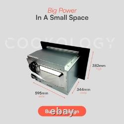 Dent Cookology 20L Built In Microwave with Auto Defrost IM20LBK