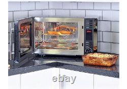 Digital Combination Microwave & Grill, 25 Litre, 900 W, Black, Igenix IG2590