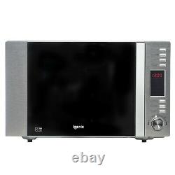 Digital Combination Microwave & Grill, 30 Litre, Stainless Steel, Igenix IG3091