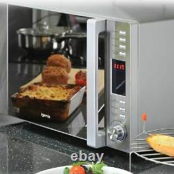 Digital Combination Microwave & Grill, 30 Litre, Stainless Steel, Igenix IG3091