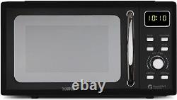 Digital Microwave Black 20L 800W by Tower Kitchen Small Appliance