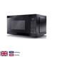 Digital Microwave Grill 20 Litre 800w Black Touch Control Stainless Steel Inner
