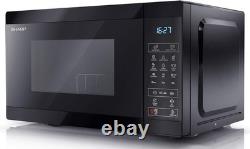 Digital Microwave Grill 20 Litre 800W Black Touch Control Stainless Steel Inner