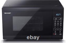 Digital Microwave Grill 20 Litre 800W Black Touch Control Stainless Steel Inner