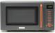 Dorchester Grey Microwave Oven 800w, 5 Power Levels, Express, Auto Cook, Defro