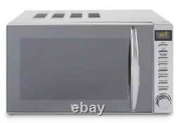 EGL 20L Mirrored Microwave Microwaves, Silver, BNWT