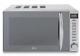 Egl 20l Mirrored Microwave Microwaves, Silver, Bnwt